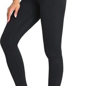Full-Length Black Yoga Leggings - Buttery Soft, High Waisted & Moisture-Wicking